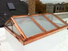 Copper frame gable end style skylight  Chicago, IL