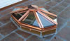 Bellevue House Mansion Newport, Rhode Island <br>                    Copper frame, insulated glass, ellipse design 