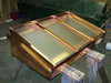Copper clad manual opening replacement skylight hatch