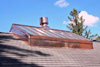 Northeast Job Corp <br />Reproduction skylight – structural frame with copper cladding, ridge mount style with ventilator