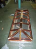 Hip style manual opening copper clad skylight hatch